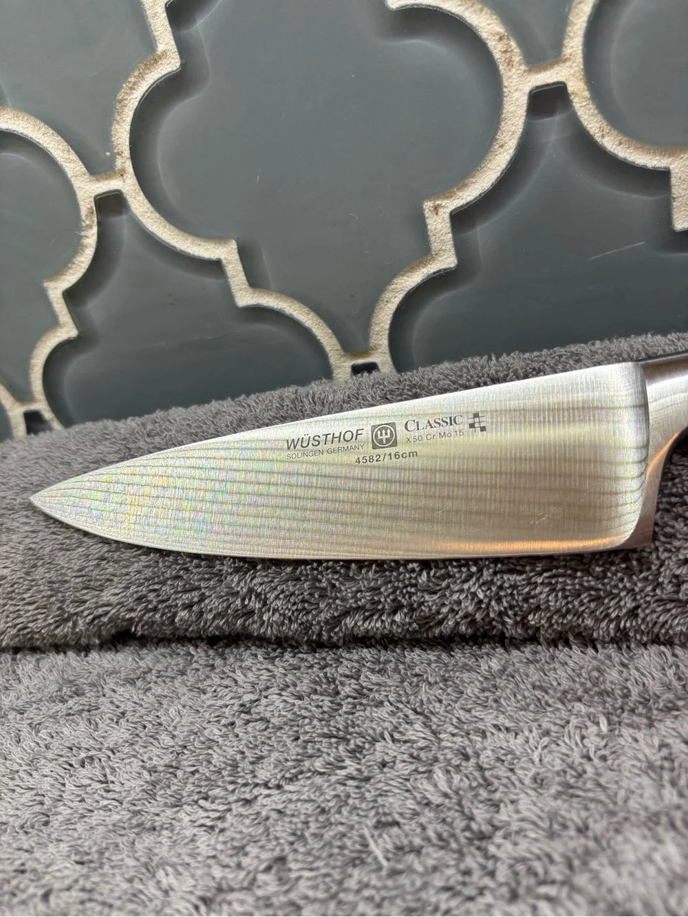 Wüsthof Classic 6” Chef Knife Forged High Carbon Stainless Steel Kitchen Knife